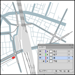 イラストレーターで地図を作成する方法(Illustrator編)2