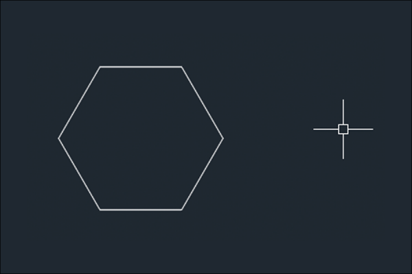 【AutoCAD】多角形を簡単に作成する
