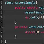 Javaのアサーション