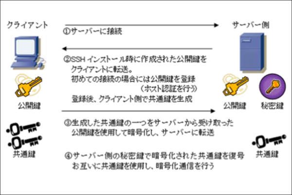 SSHのインストールとハイブリッド認証について