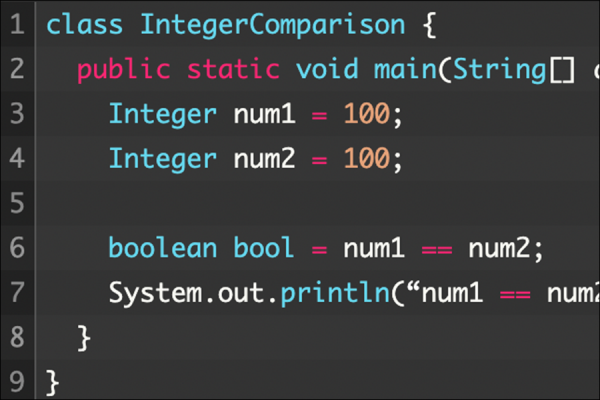 Javaのラッパークラス同士の比較