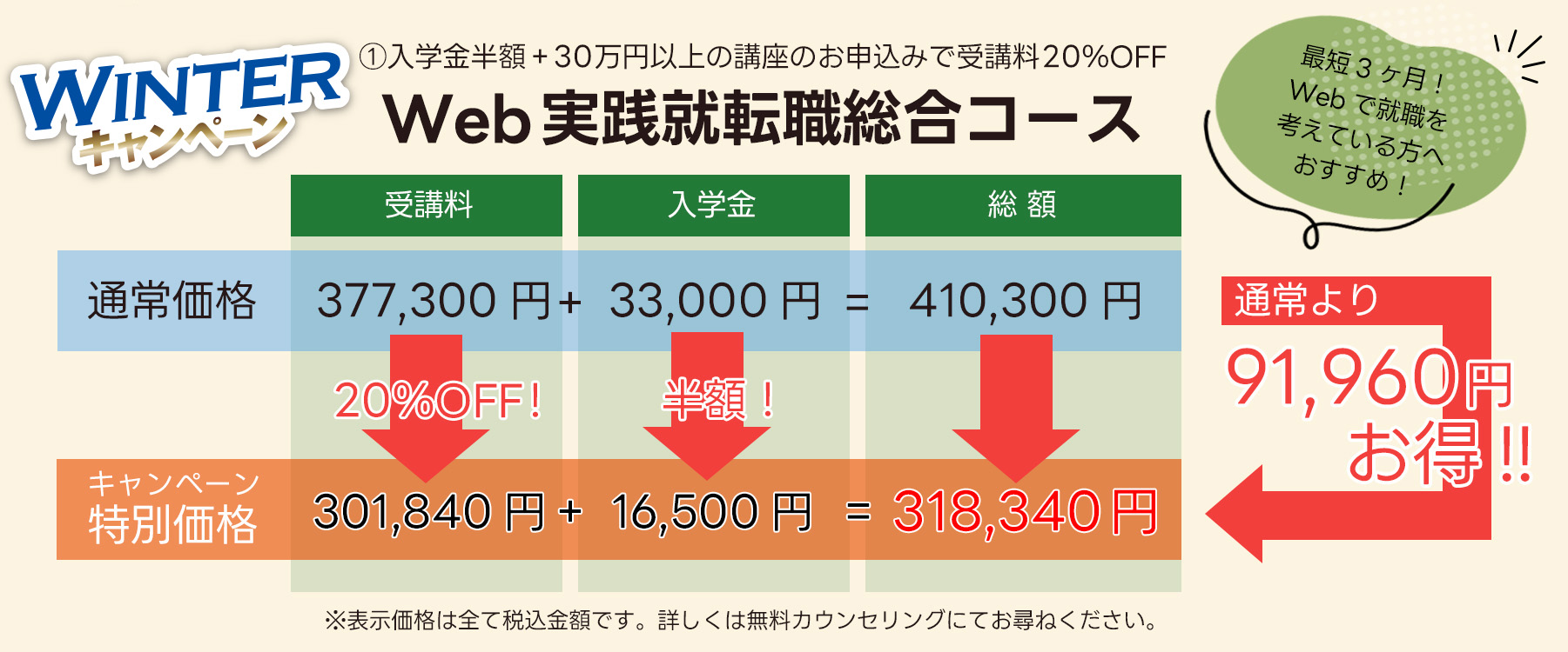 Web実践就転職総合コース
